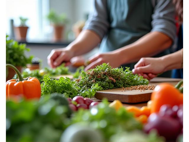 Gruppe für Ernährungs-Enthusiasten, die gemeinsame Rezepte austauschen
