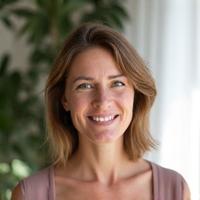 Porträt von Lisa Hoffmann, einer auf Mindset und Stressmanagement spezialisierten Coachin.